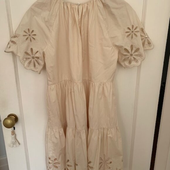 Rails puffy sleeve tiered mini dress. size S - Picture 3 of 3